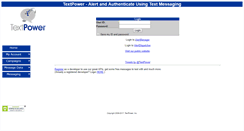 Desktop Screenshot of customer.textpower.com
