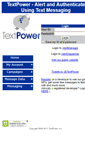 Mobile Screenshot of customer.textpower.com